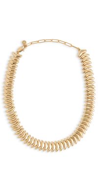 Ettika Metal Moderna Necklace Gold One Size