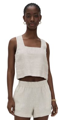 RAILS Akira Top Heathered Flax M