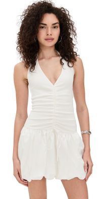 Bec + Bridge Freya Bubble Mini Dress Ivory 14