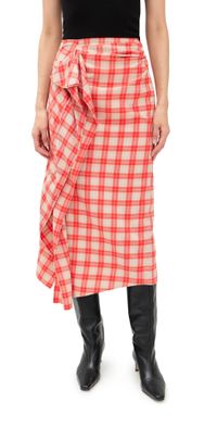 Rachel Comey Nesom Skirt Red 2