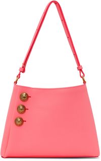 Balmain Pink Embleme Shoulder Bag
