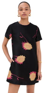 La DoubleJ Mini Swing Dress Derby Jacquard L