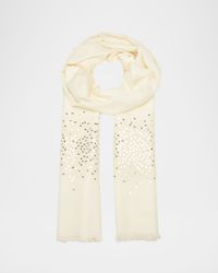 Lightweight Cashmere Sequin Scarf