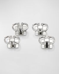 Men's Stainless Steel Horse Bit Shirt Studs