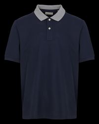 Gant - Polo manches courtes en coton - Taille 2XL - Bleu