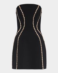 Love Bug Strapless Crystal Mini Dress