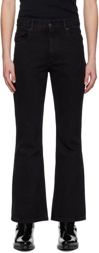 Ernest W. Baker Black Flared Jeans