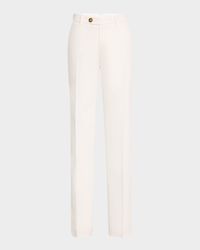 Men's Slim Flat-Front Pants