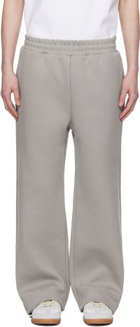 Seventh Pantalon de détente V2 gris à revers prolongés