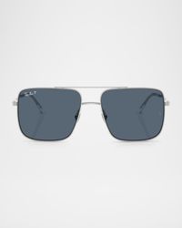 Men's RB3758 Square Sunglasses, 56mm