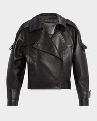 Miles Leather Utility Jacket