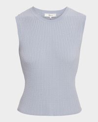 The Fine Cable-Knit Sleeveless Top