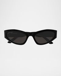 Cat-Eye Acetate Sunglasses
