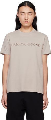Canada Goose Brown Emersen Crewneck T-shirt