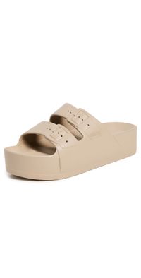 Freedom Moses High Platform Slides Sands 10/10.5