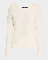 Gemma Ribbed Cashmere Sweater