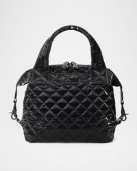 Sutton Deluxe Small Quilted Top-Handle Bag