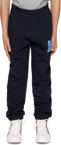 Moncler Enfant Kids Navy Appliqué Sweatpants