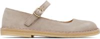 Clarks Originals Taupe Desert Jane Ballerina Flats