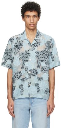 Sunflower Chemise Cayo bleue