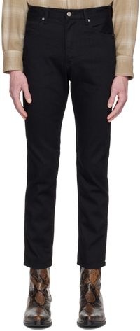 The Letters Black Tapered Jeans