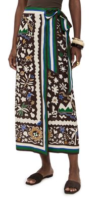 ALÉMAIS Maroc Wrap Skirt Multi 12