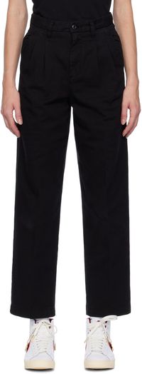 Carhartt Work In Progress Black Cara Trousers