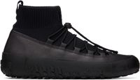 LEMAIRE Black Vibram Wrap On Sneakers
