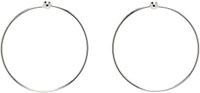Justine Clenquet Silver Marfa Earrings