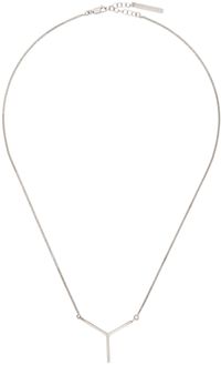 Y/Project Silver 'Y' Necklace