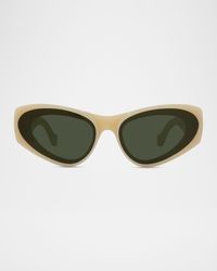 Paula's Ibiza Cat-Eye Acetate Sunglasses