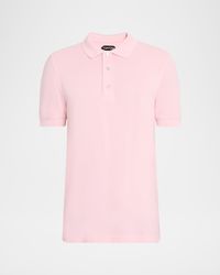 Men's Lyocell Pique Polo Shirt