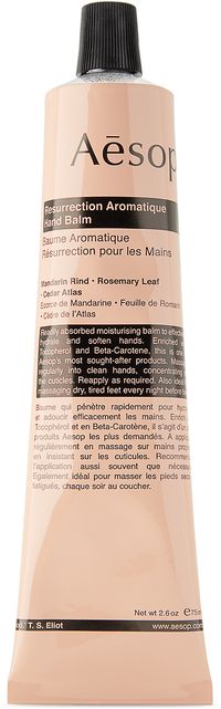 Aesop Resurrection Aromatique Hand Balm, 75 mL