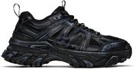 Juun.J Black Synthetic Sneakers