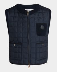 Quilted Down Vest