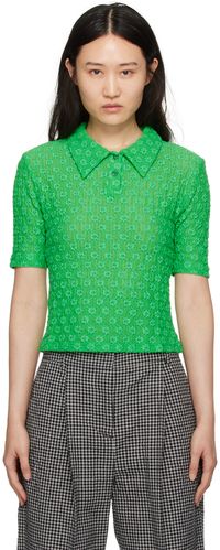 YMC Green Five Summer Polo