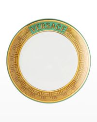 Medusa Amplified Green Coin Salad Plate