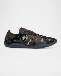 x Wales Bonner Men's Sequin Low-Top Sneakers