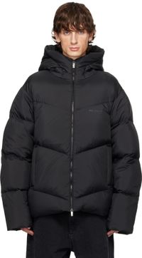 Axel Arigato Blouson Peak noir rembourré en duvet