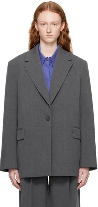 CAMILLA AND MARC Gray Orla Blazer