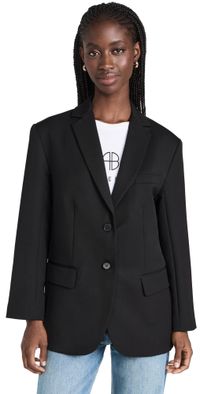 ANINE BING Quinn Blazer Black XS