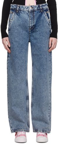 Moschino Jeans Blue Faded Jeans