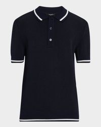 Men's Monogram Knit Polo Shirt