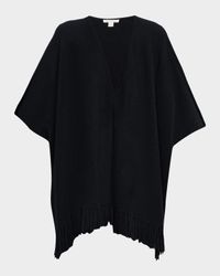 Double-Face Cashmere Cape