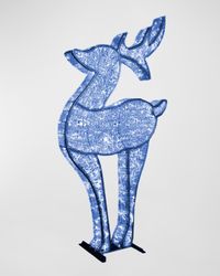 6'10" 3D Medium Deer with LED Lights