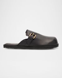 Men's Sabot Leather Mules