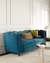 Santiago Peacock Sofa 92"
