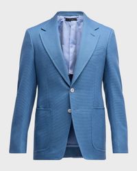 Men's Shelton Hopsack Sport Coat