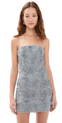 Bec + Bridge Lotty Mini Dress Pebble Grey 12