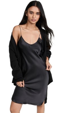 Nili Lotan Short Cami Dress Black S